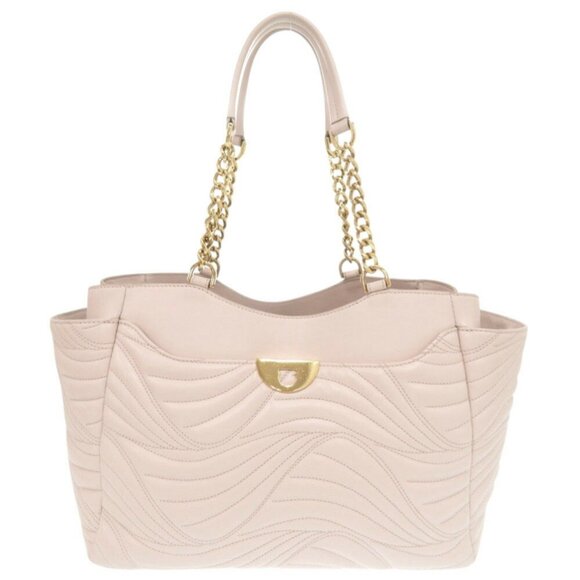 SALVATORE FERRAGAMO Pink Leather Shoulder Bag - Picture 1 of 11